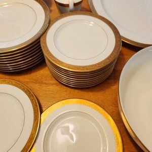 Mikasa Crown Jewel  china 7 5/8 salad plates
